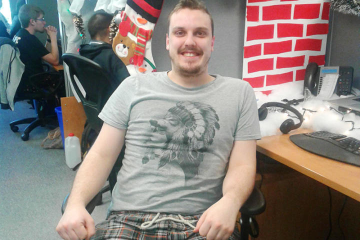 Une journée pyjama pour souligner Noël